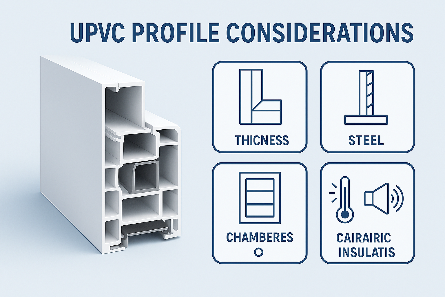 أهم 6 إعتبارات ذكية قبل شراء upvc لمنزلك . دليلك من شركة ماستر للأبواب والشبابيك upvc