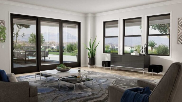  الأناقة العصرية للشبابيك والأبواب السوداء ماستر للابواب والشبابيك upvc 