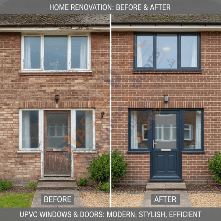دليل تجديد المنزل 2025 كيف تحول منزلك بشبابيك وأبواب upvc (توفير 50%)