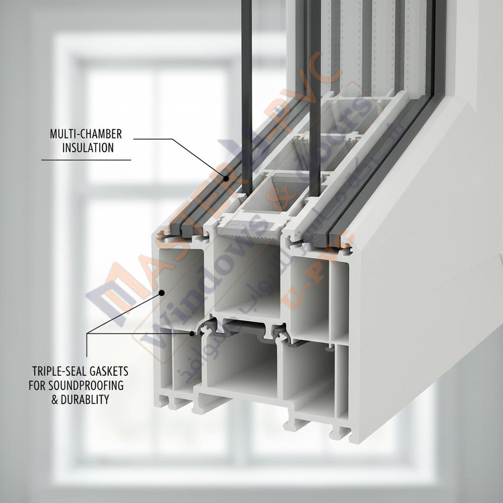 دليلك الكامل لاختيار شبابيك upvc لعزل الصوت ومنزل هادئ
