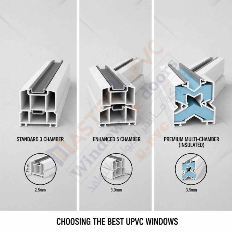 لست بحاجة لأن تكون خبيرًا كيف تختار أفضل أنواع قطاعات upvc؟ (شرح مبسط للمبتدئين)