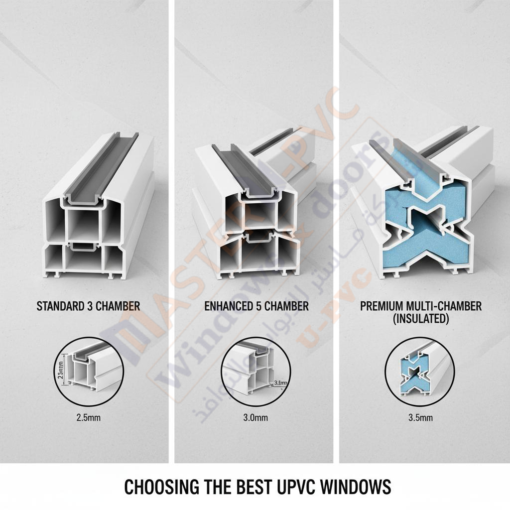 لست بحاجة لأن تكون خبيرًا كيف تختار أفضل أنواع قطاعات upvc؟ (شرح مبسط للمبتدئين)