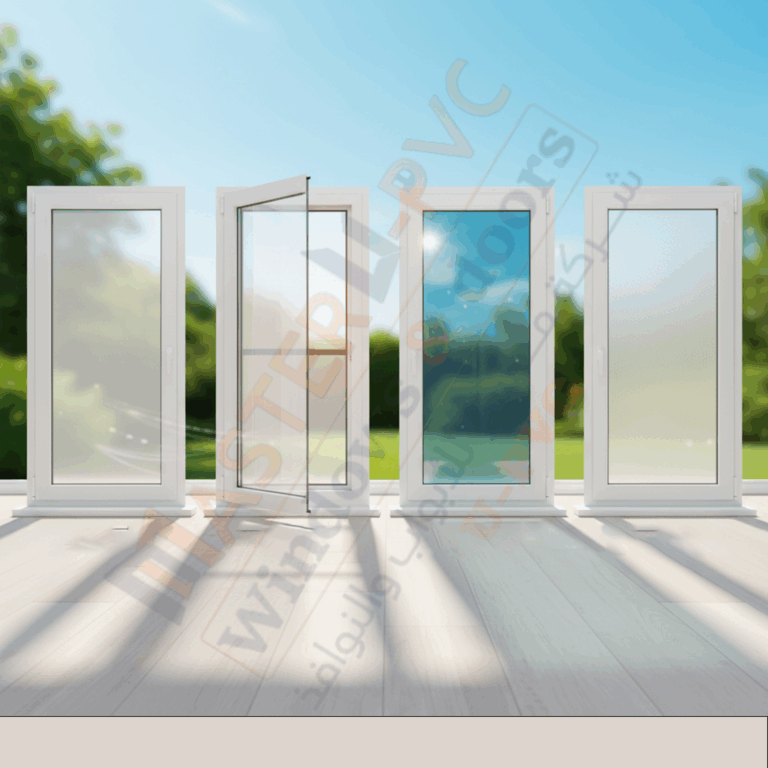 كيف تختار الزجاج المثالي لشباكك upvc ؟ دليلك من شركة ماستر